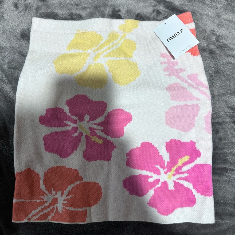 Floral Hawaiian print Skirt